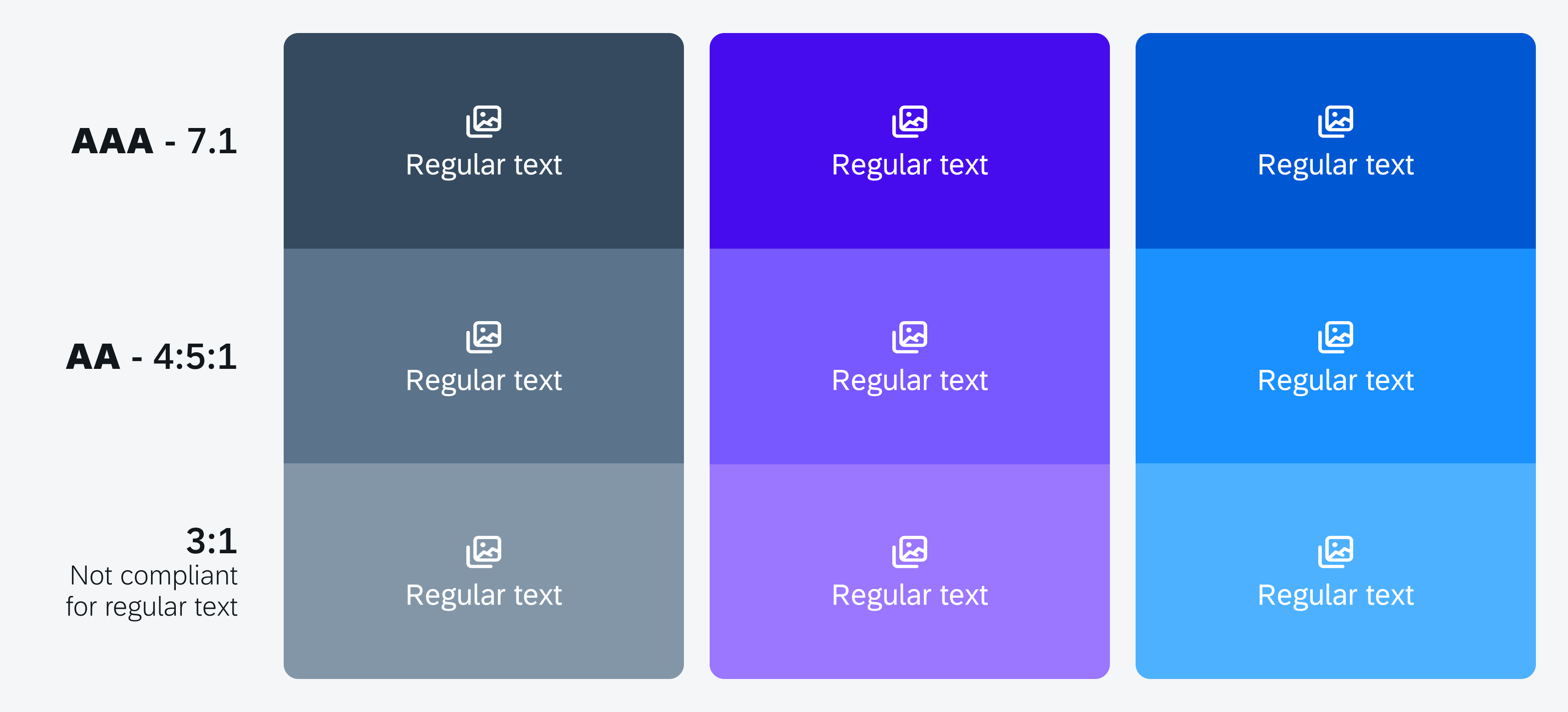 Color Contrast Example
