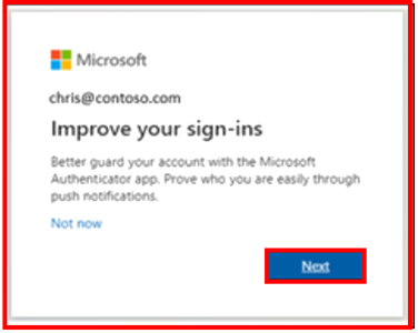 Improve Signins