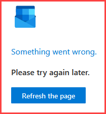 Outlook Error