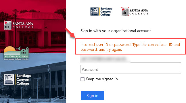 SSO Login Error