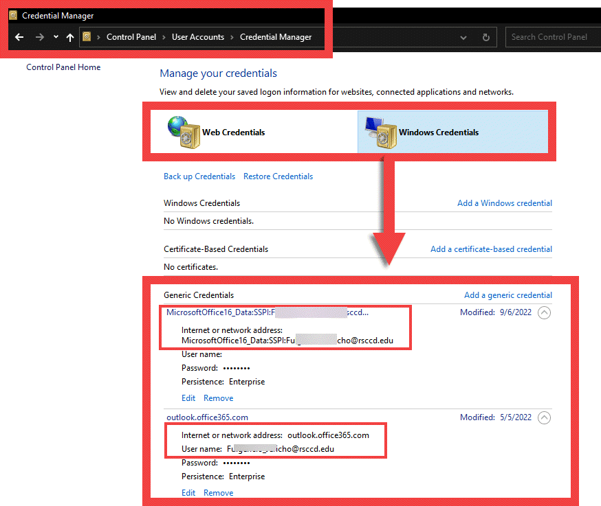 WindowsCredentialManager