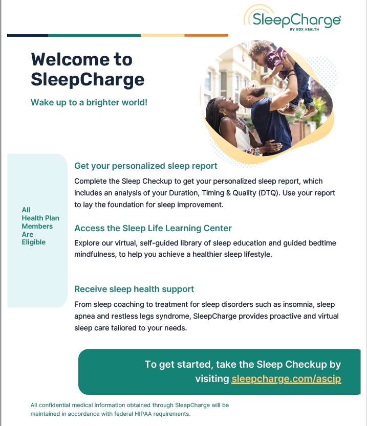 Sleep Charge Title Image