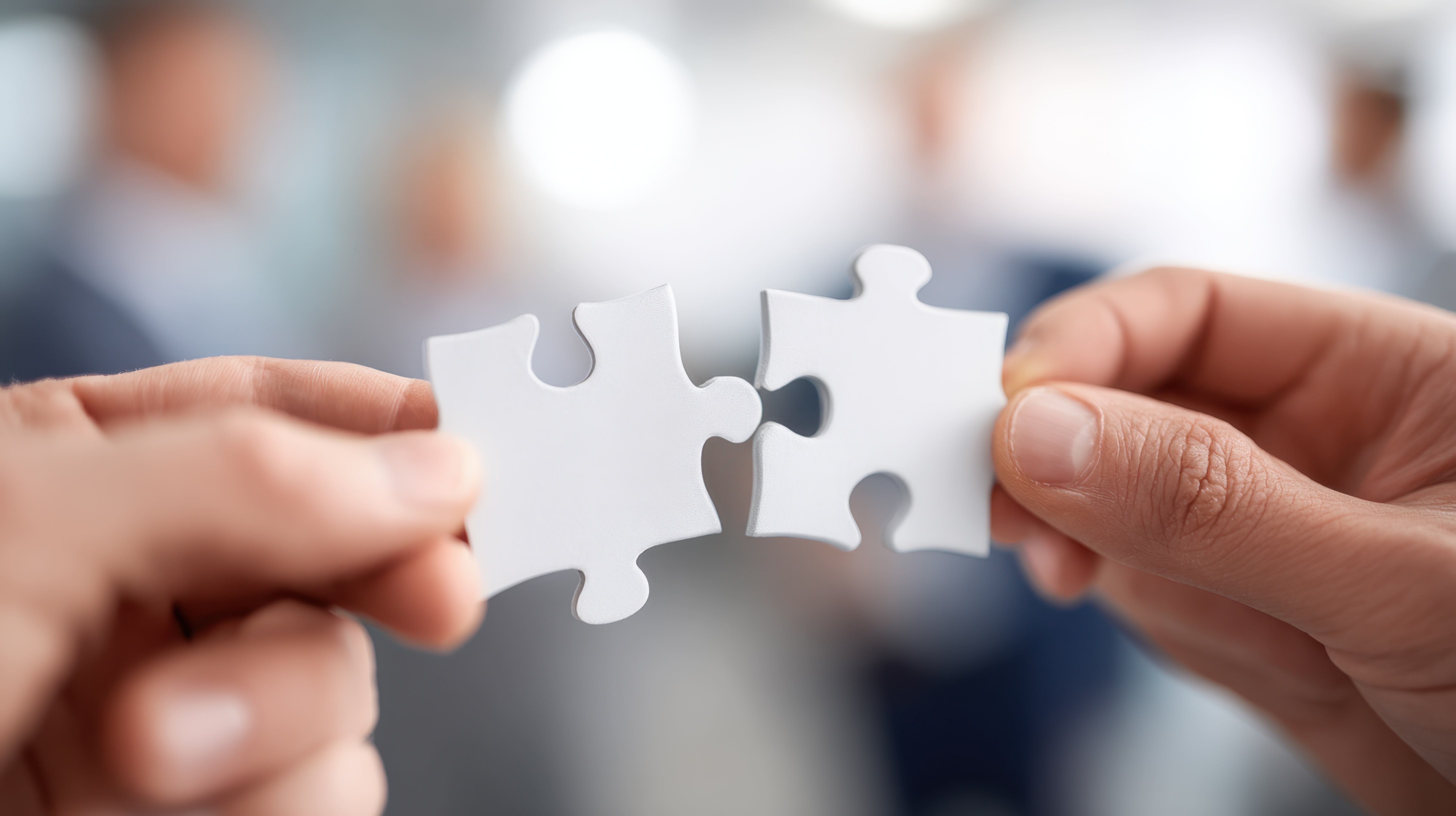 hands holding up k2 puzzle pieces